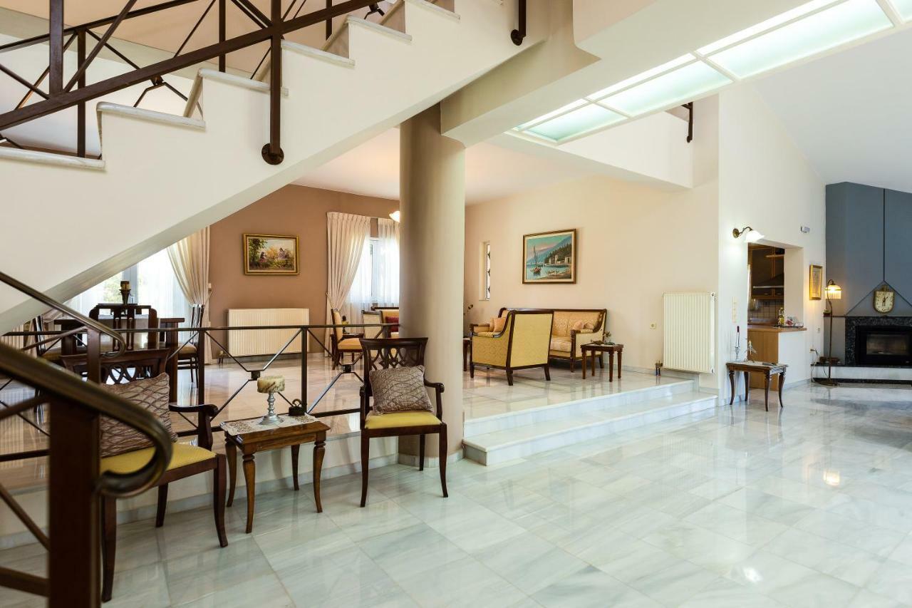 Carpe Diem-Luxury Villa With Private Pool Agia Paraskevi  외부 사진