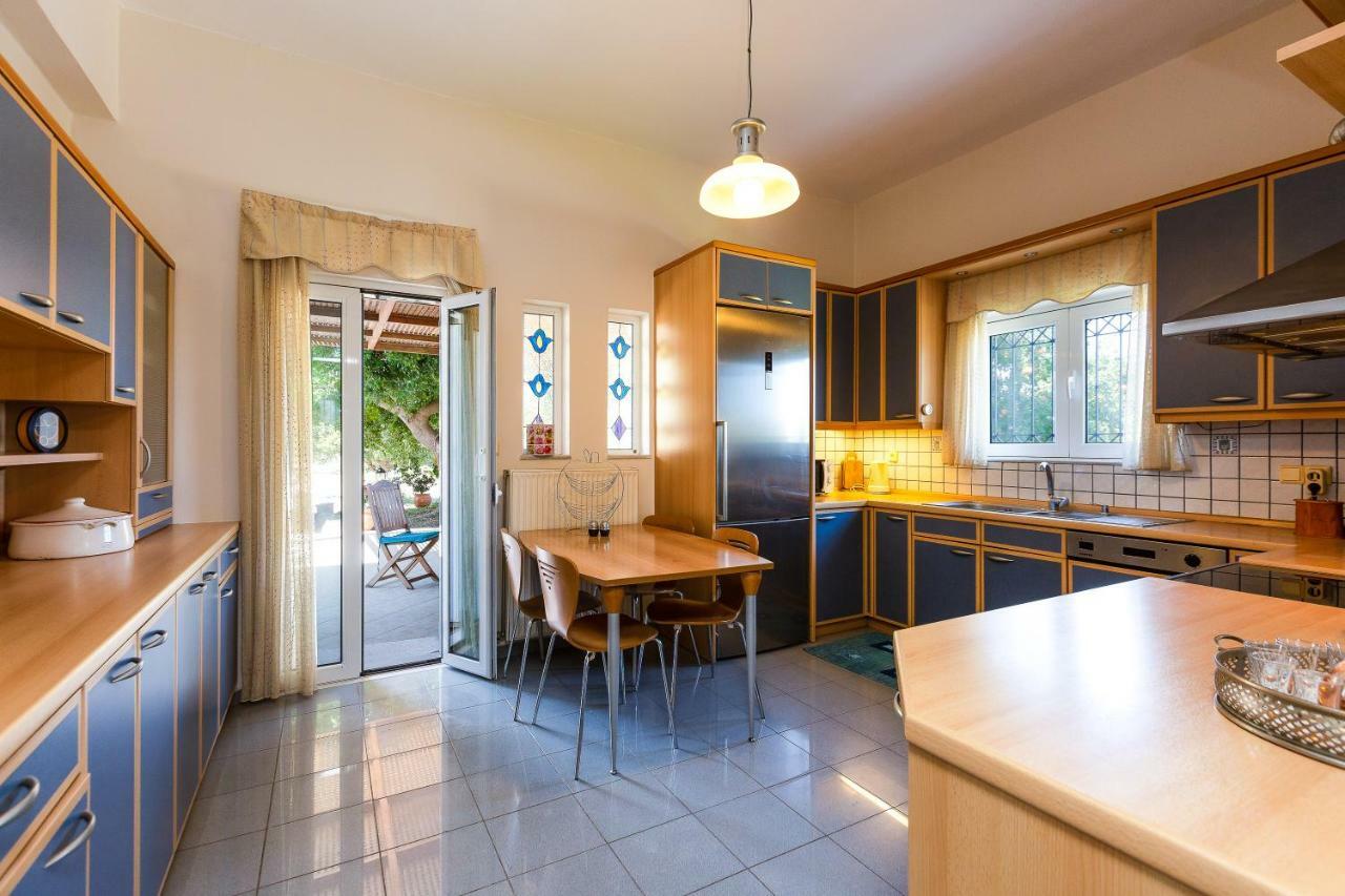 Carpe Diem-Luxury Villa With Private Pool Agia Paraskevi  외부 사진