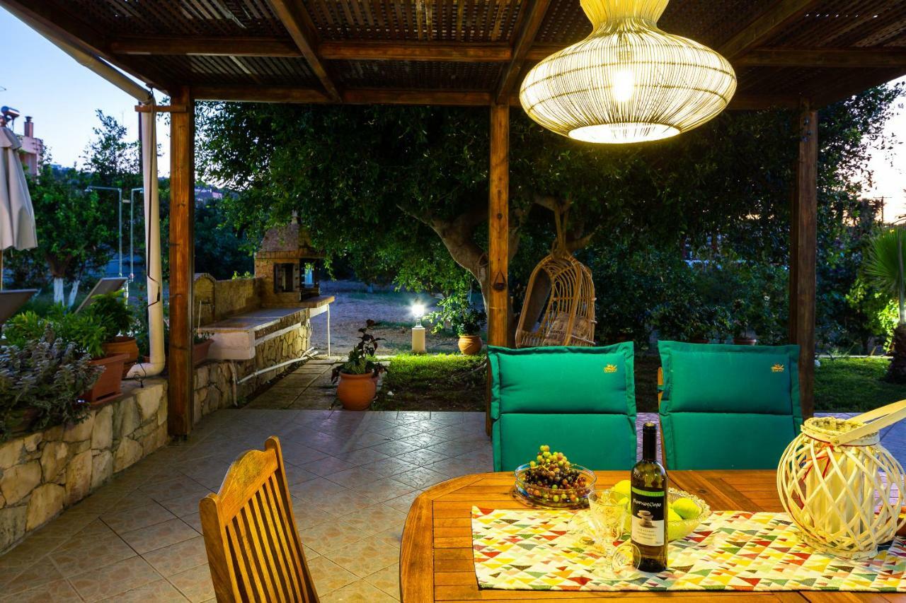 Carpe Diem-Luxury Villa With Private Pool Agia Paraskevi  외부 사진