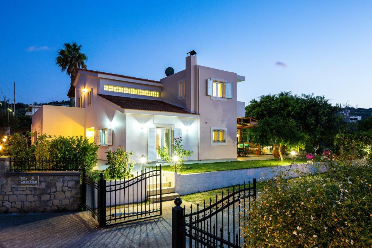 Carpe Diem-Luxury Villa With Private Pool Agia Paraskevi  외부 사진