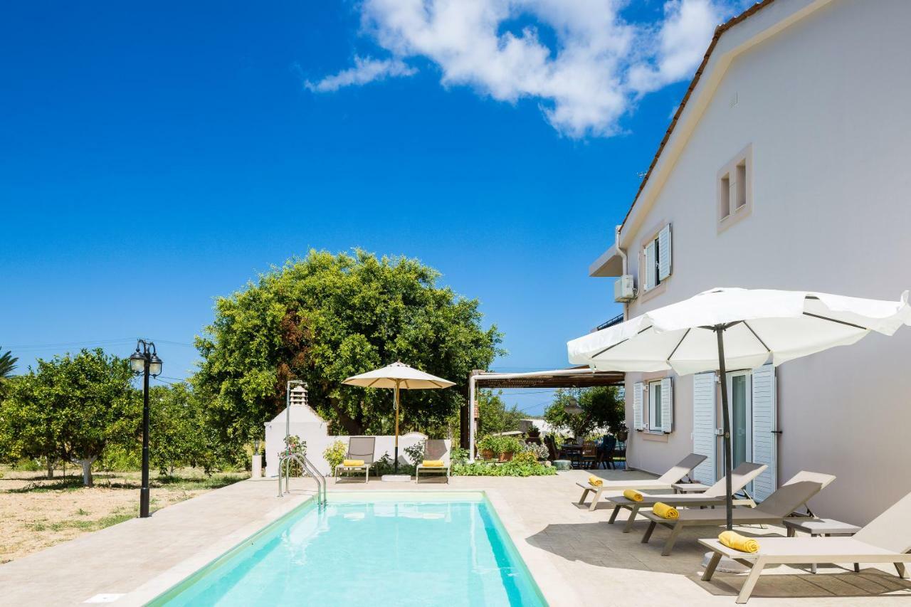Carpe Diem-Luxury Villa With Private Pool Agia Paraskevi  외부 사진