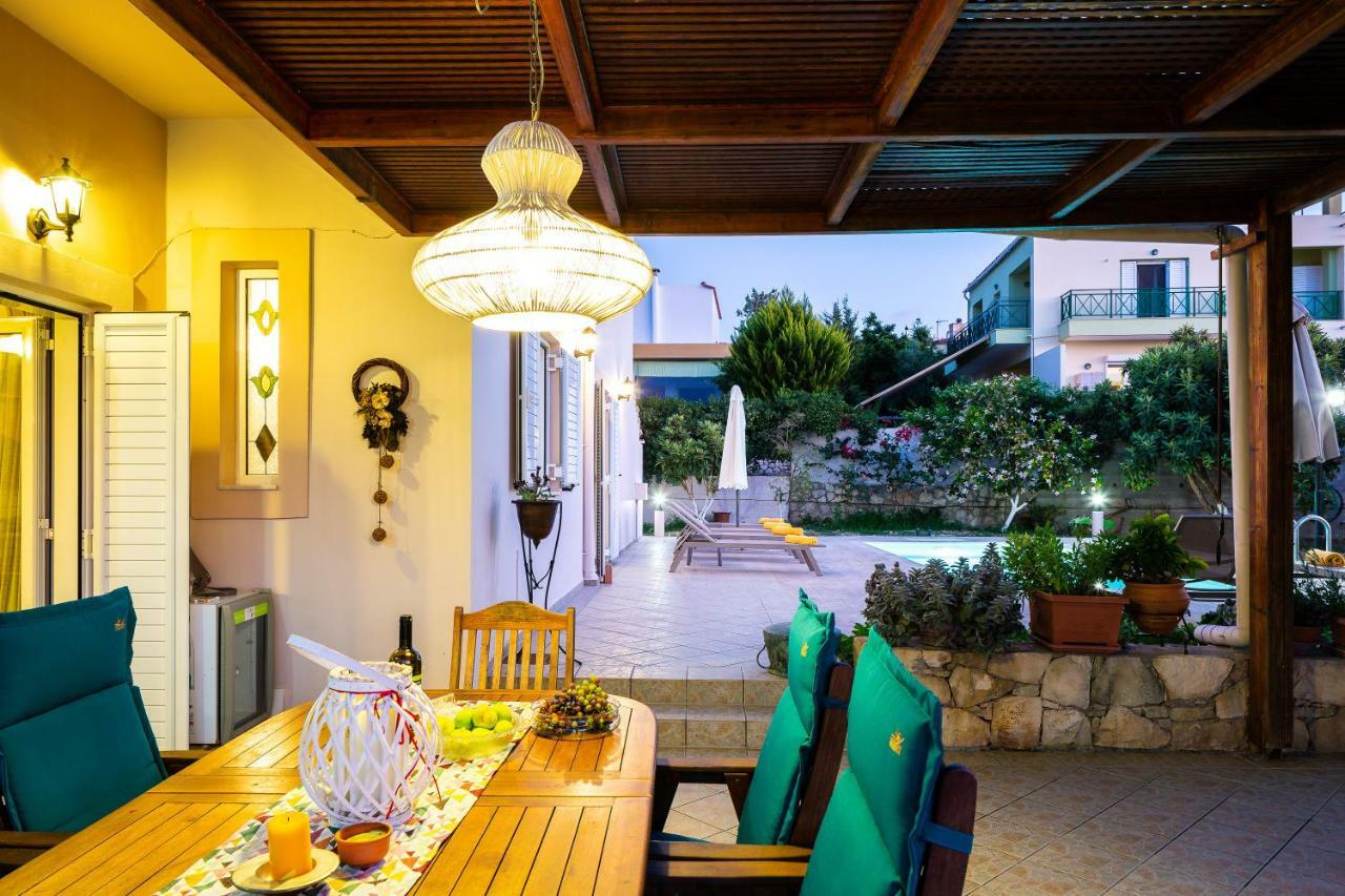 Carpe Diem-Luxury Villa With Private Pool Agia Paraskevi  외부 사진